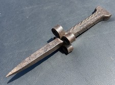 Antique blacksmith hand forged - hand,