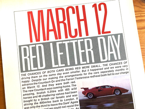 Ferrari testarossa - testarossa, +