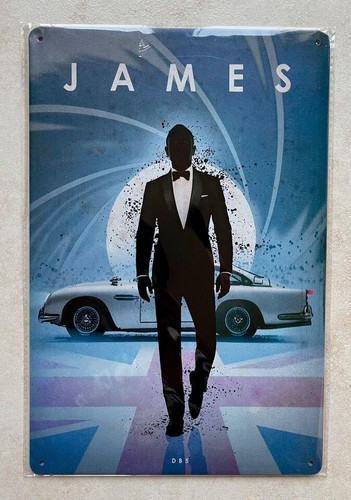 James bond aston martin - james,