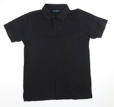 James Pringle Men's Black Polo