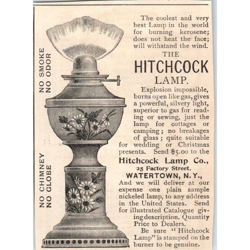 The hitchcock lamp factory - the,