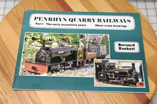 Penrhyn Quarry Railways Part 1 early locomotive 16 mm drawings RF1a Wales slate