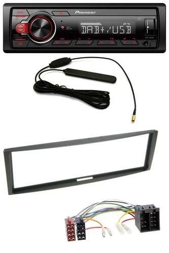 Pioneer mp3 dab 1din aux - mp3, usb
