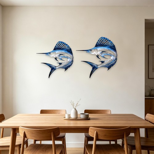 Fish wall decor - wall, art