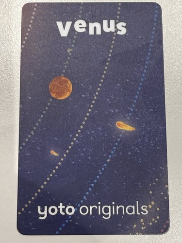Yoto cards venus planets - -,
