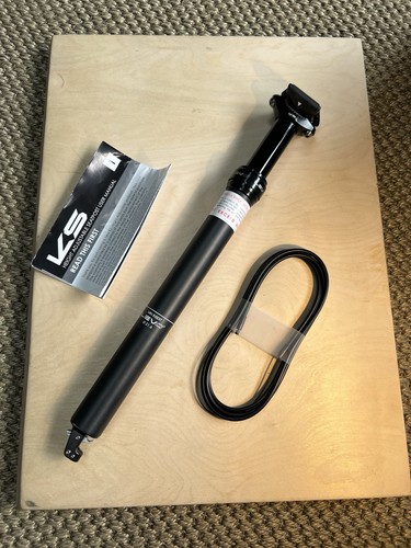 Carbon dropper 65mm - carbon, drop