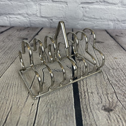 Silverplate toast rack - rack, with