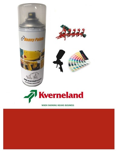 Kverneland plough red paint - red,