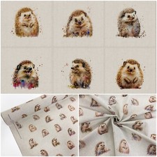 Hedgehog Cushion Panel Set 6 x
