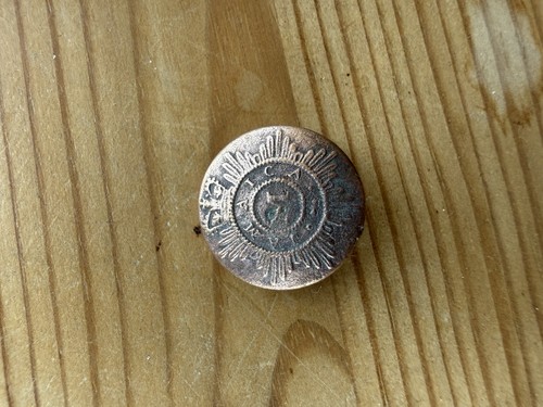 Jamaica militia button - jamaica,