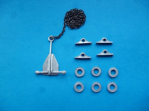 Model boat fittings set - fittings,