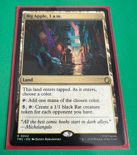 Mtg big apple m - mtg,