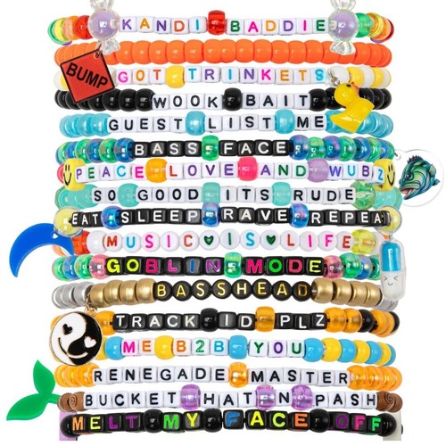 Rave bracelets edm - bracelets,