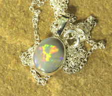 Semi black 1.2ct solid opal