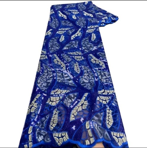 5yrds nigerian sequin lace - sequin,