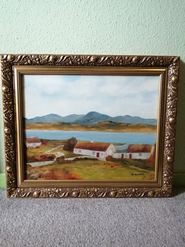 Vntg original oil painting - oil,