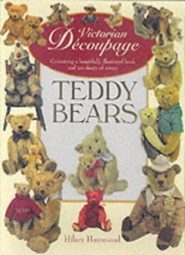 Victorian decoupage teddy - victorian,