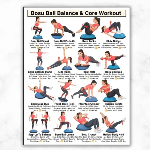 Bosu ball balance core - bosu,
