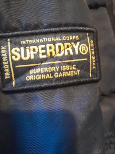 Superdry unisex coat size - superdry,