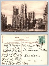 Yorkshire - York Minster. West