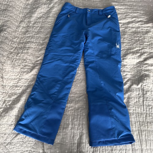 Spyder blue ski snow bottoms - spyder,