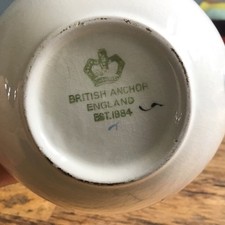 Gravy Boat British Anchor