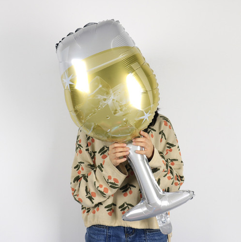 Wine glass balloon - wine, birthday