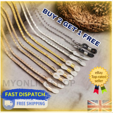 Glasses Neck Cord Strap String Lanyard Chain Sunglasses Reading Spectacles Metal