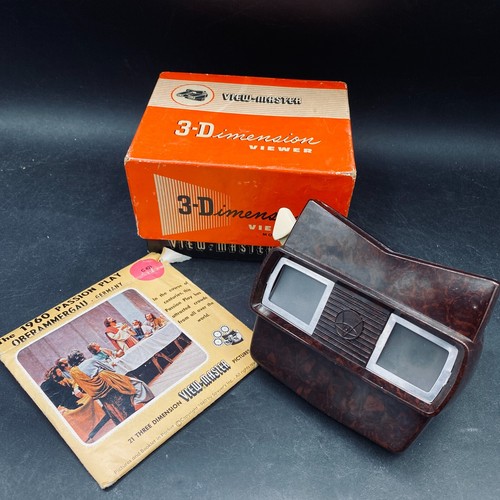 Viewmaster with disks - 3,