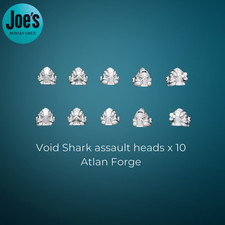 10 x Void Shark Assault heads