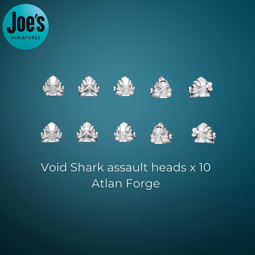 Void shark assault heads - 10,