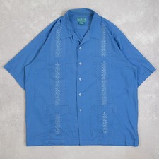 Vintage Cuban Guayabera Shirt