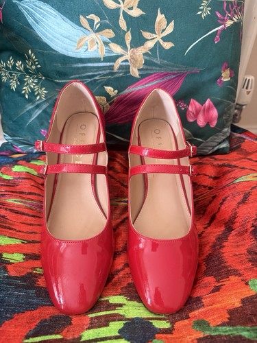 Office london red patent - london,