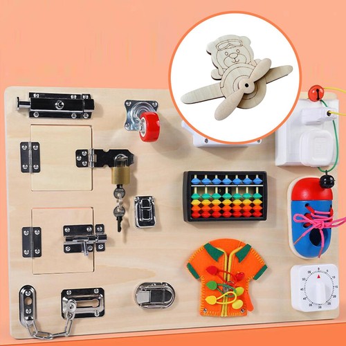 Montessori busy board diy - montessori,