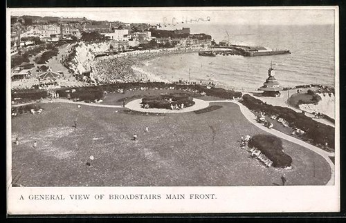 Postcard broadstairs general - broadstairs,,