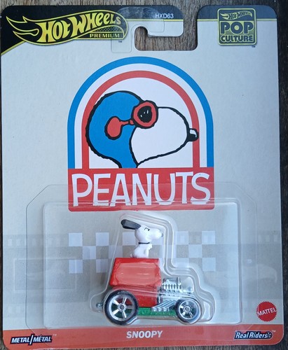 Hot wheels peanuts - hot, snoopy