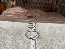 Quality Vintage Sofa Double Cone Copper Spring 8 Gauge, Height 6”, Diameter 4”