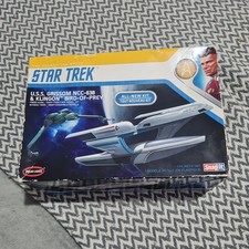 Star Trek USS Grissom NCC-638 & Klingon Bird-Of-Prey Polar Lights Model Kit NEW!