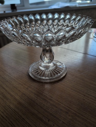 Vintage cut glass fruit trifle - vintage, fruit/trifle