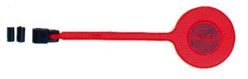 Spacer with reflector red - spacer,