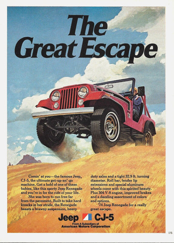 1974 amc jeep renegade - amc,