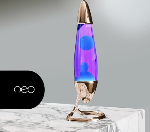Mathmos copper neo lava - copper, lamp
