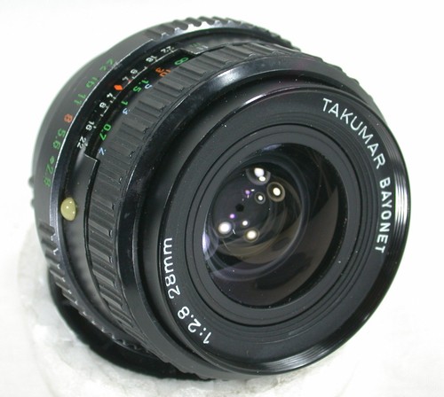 Pentax takumar bayonet 28mm - pentax,