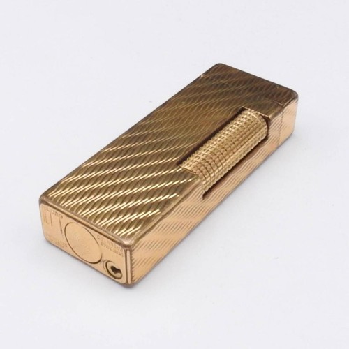 Dunhill gas lighter - lighter, gold