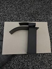 Black Basin Mixer Tap With
