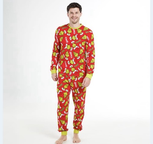 Mens red grinch - mens,