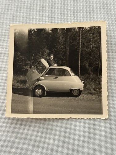 Vintage bmw isetta car - vintage,