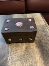 Vintage French Wooden Music Box