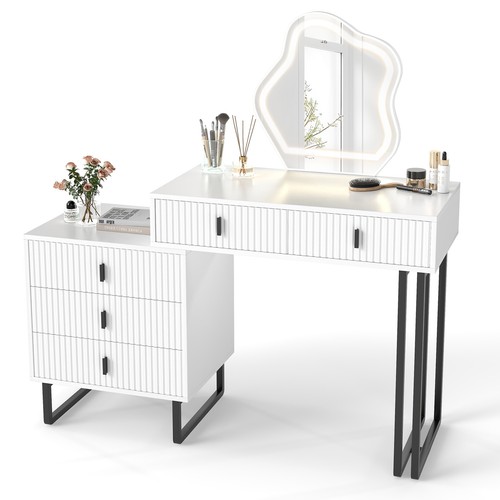 Vanity desk with - with, &