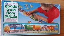 ELC Vintage Floor Puzzles Goods Train 50 large piece Puzzle in VGC see photos*